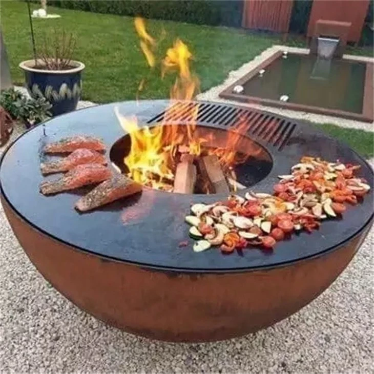 Outdoor Grill Easily Assembled