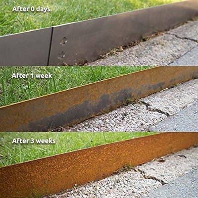Bords d'acer Corten Europa Garden Landscape Edge