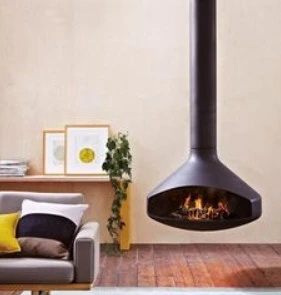Indoor Suspended Fireplace factory