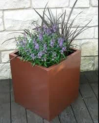 Jardinera d'acer Corten